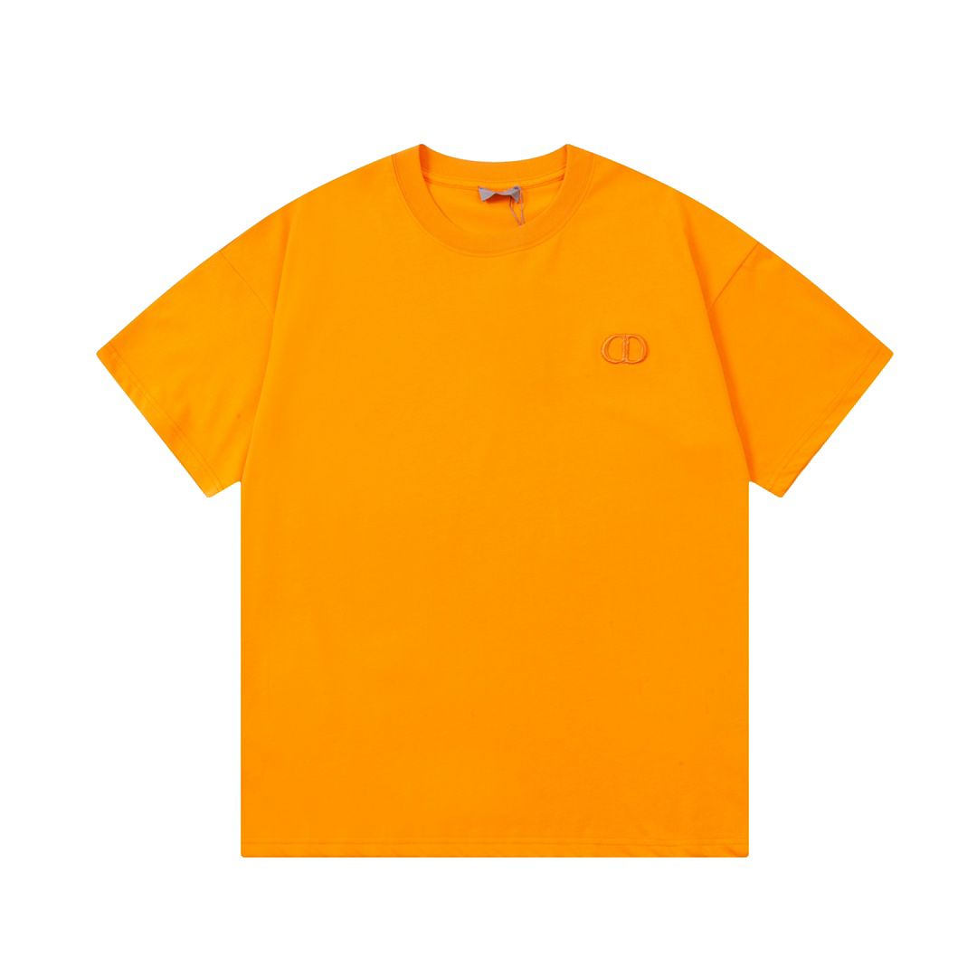 PHOTO-2025-08-24-02-19-29 T SHIRT CD ORANGE – Image 1