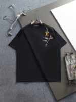 TSHIRT LV BLACK SCISSORS