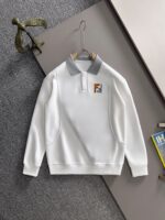 PULL WHITE F GREY COLLAR