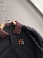 PULL BLACK F BROWN COLLAR – Image 6